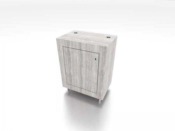 MOD-1575C Trade Show Pedestal with Charging Ports